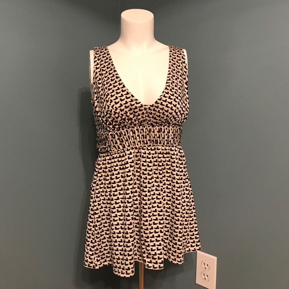Rachel Pally v neck empire waist pattern tank top - Picture 1 of 8